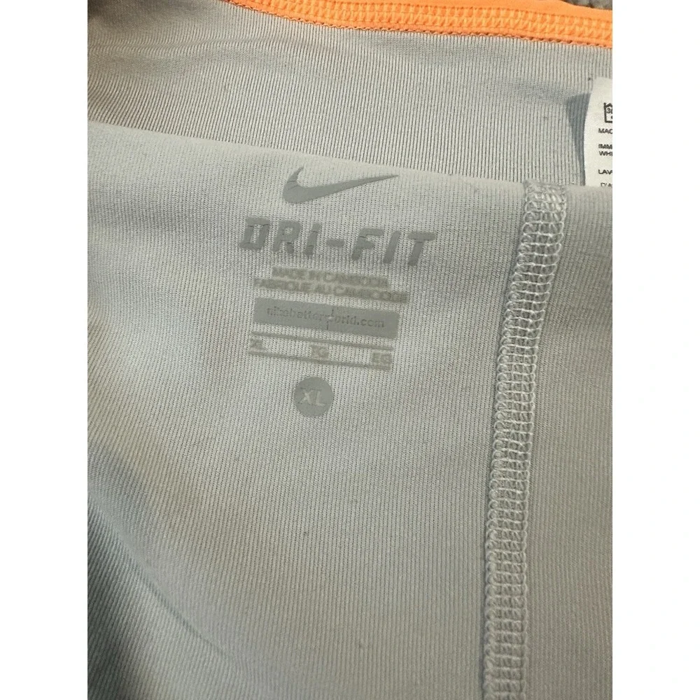 Nike Orange Skirt With Gray Shorts XL‎